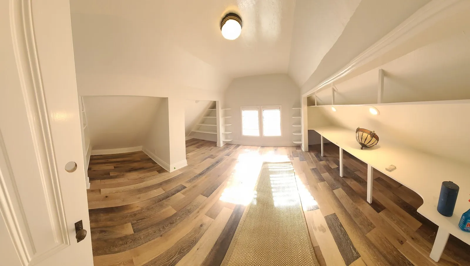 Refinished hardwood floors